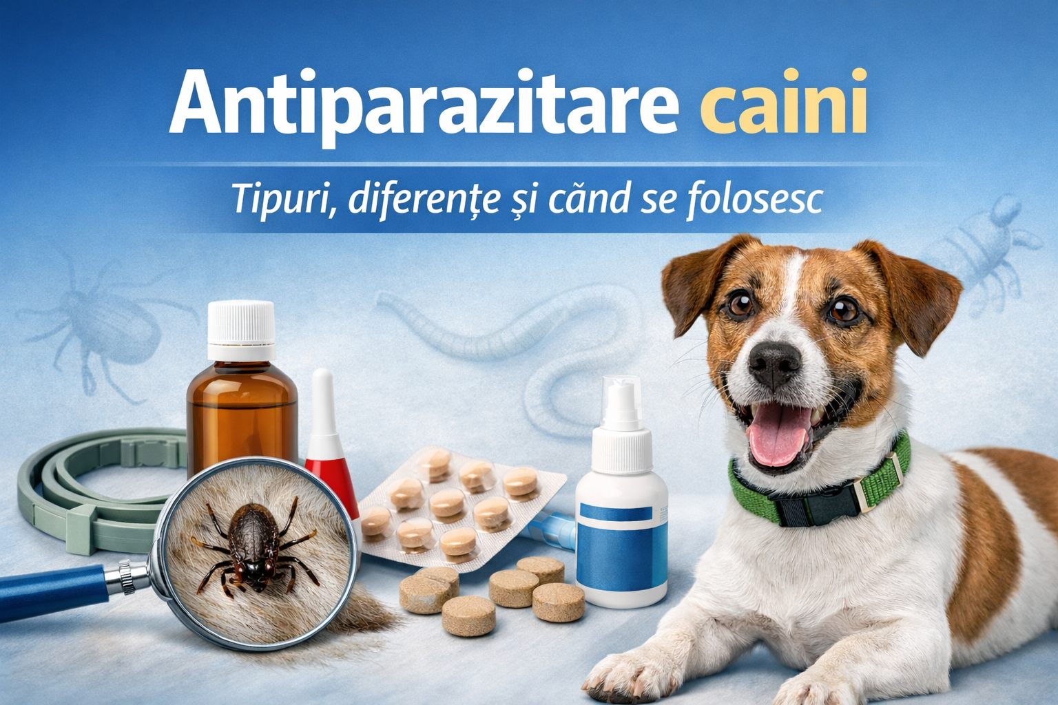 Antiparazitare Caini