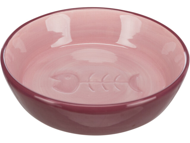 Castron Ceramic Pentru Pisici, 0.2 l/13 cm, Diferite Culori, 24492 [3]