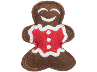 Trixie Set 2 X Jucarii Pentru Pisici, Xmas, Elan Si Turta Dulce, 8 cm [2]