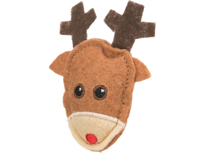 Trixie Set 2 X Jucarii Pentru Pisici, Xmas, Elan Si Turta Dulce, 8 cm [3]