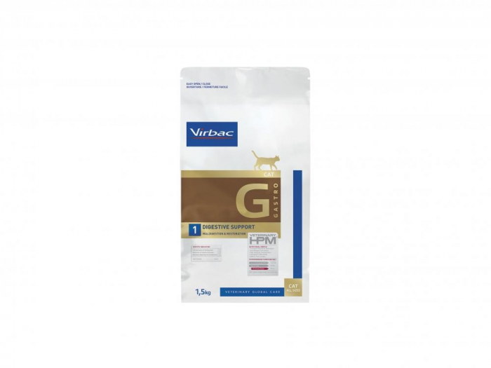 Virbac Veterinary HPM Cat Digestive Support G1 1.5 kg [1]