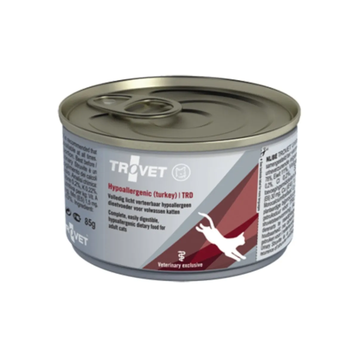 Hrana umeda pisici - Trovet Cat conserva Hypoallergenic Curcan, 200 g