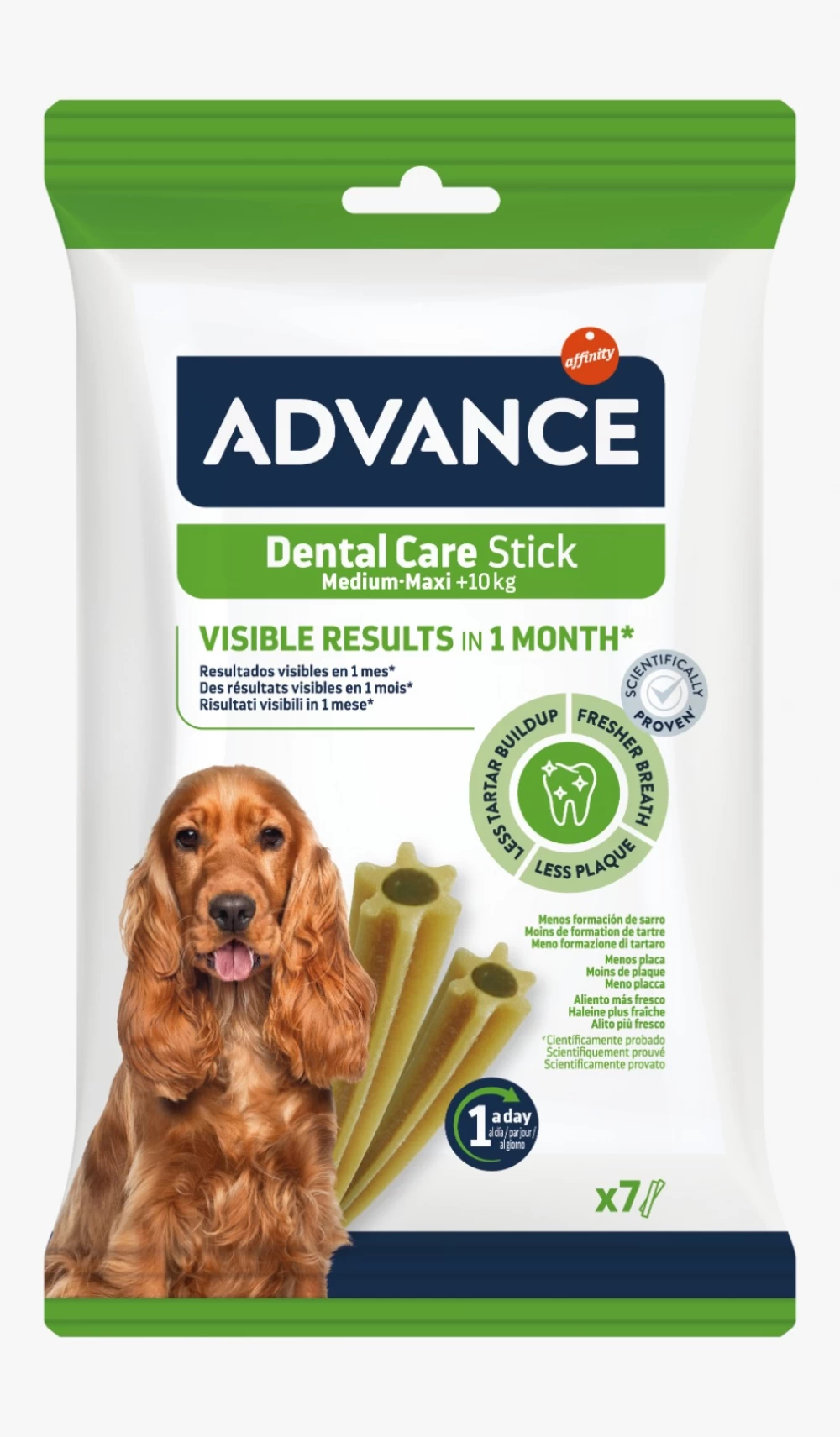 Recompense caini - Advance Dog Dental Care Stick medium-maxi, 180 g