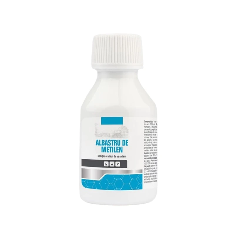 Suplimente porumbei - Albastru de Metilen, 100 ml