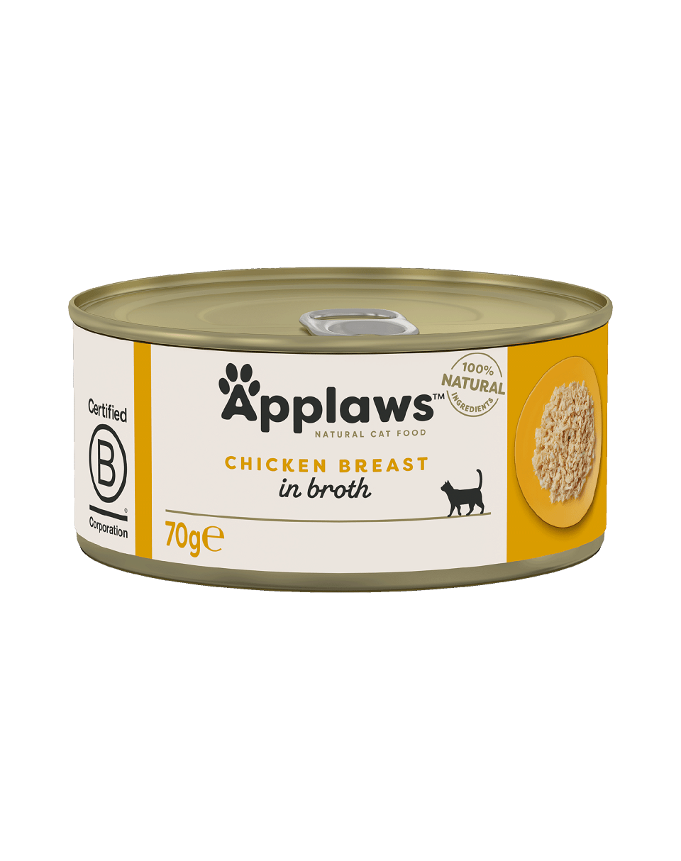 Hrana umeda pisici - Applaws Piept de pui, conserva, 70 g