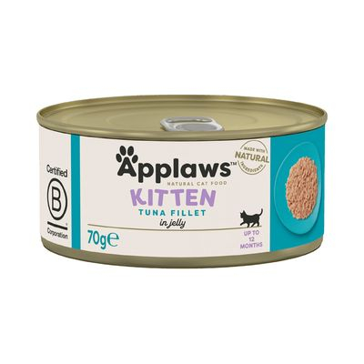Hrana umeda pisici - Applaws Kitten ton, conserva, 70 g