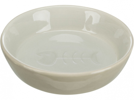 Castron Ceramic Pentru Pisici, 0.2 l/13 cm, Diferite Culori, 24492 [1]