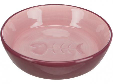 Castron Ceramic Pentru Pisici, 0.2 l/13 cm, Diferite Culori, 24492 [2]