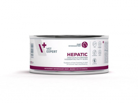 PISICI - Dieta umeda pisici 4T hepatic 100 g