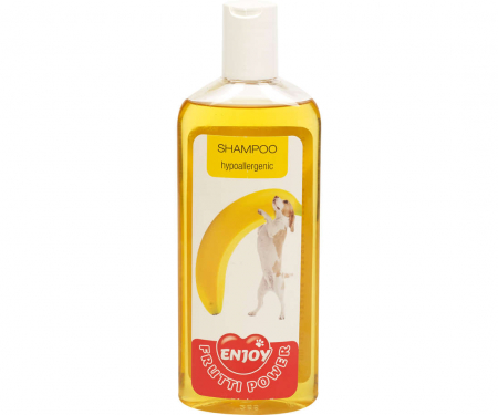 Igiena si ingrijire caini - Enjoy Sampon Frutti Hipoalergenic Banana, 300 ml