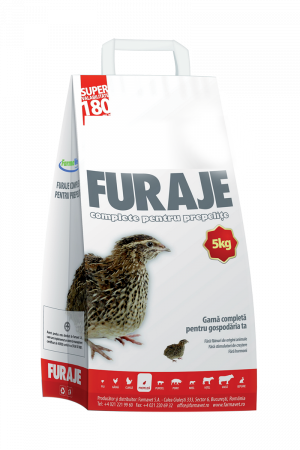 Hrana pasari - FURAJ COMPLET PENTRU PREPELIȚĂ FAZA OUAT/ PULBERE 5KG