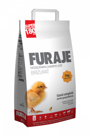 Hrana pasari - FURAJ COMPLET PENTRU PUI START-CREȘTERE/BRIZURAT 5kg