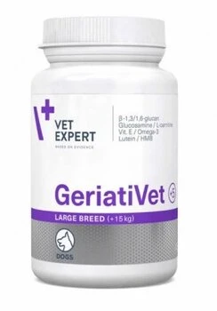 Suplimente imunitate caini - GeriatiVet Dog L, 820 mg, 45 tablete