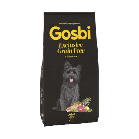 Hrana uscata caini - Gosbi Grain Free Mini Adult - hrana uscata fara cereale mini adult somon 2kg