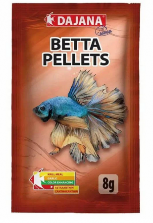 PESTI - Hrana pesti DAJANA Betta Pellets, 8g