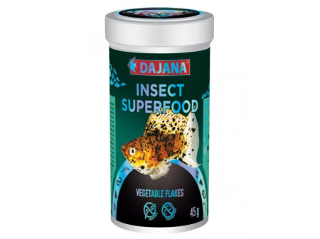 PESTI - Hrana pesti  Dajana Insect Superfood Vegetable Flakes, 250ml