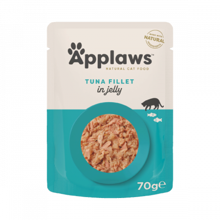 Hrana umeda pisici - Hrana Umeda Pisici APPLAWS File Ton in Aspic 70g
