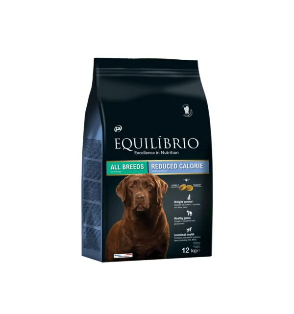 CAINI - Hrana uscata pentru caini Equilibrio Reduced Calorie 12 Kg