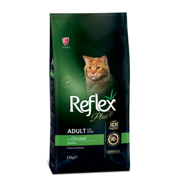 PISICI - Mancare uscata pentru pisici, Reflex Plus Adult Cat Pui 15 kg