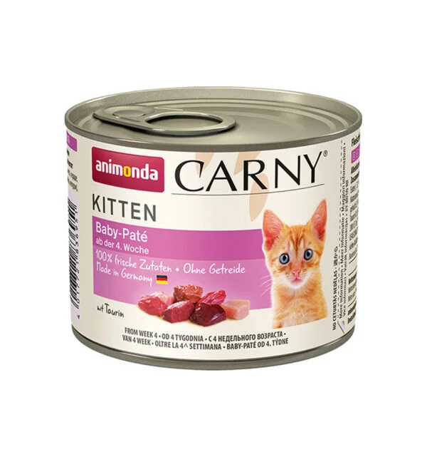 PISICI - Mancare umeda pentru pisici Carny Kitten Baby Pate 200gr