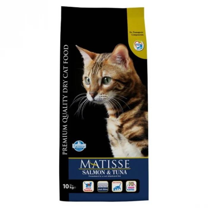 Hrana uscata pisici - Matisse hrana uscata pentru pisici cu somon si ton 10 kg