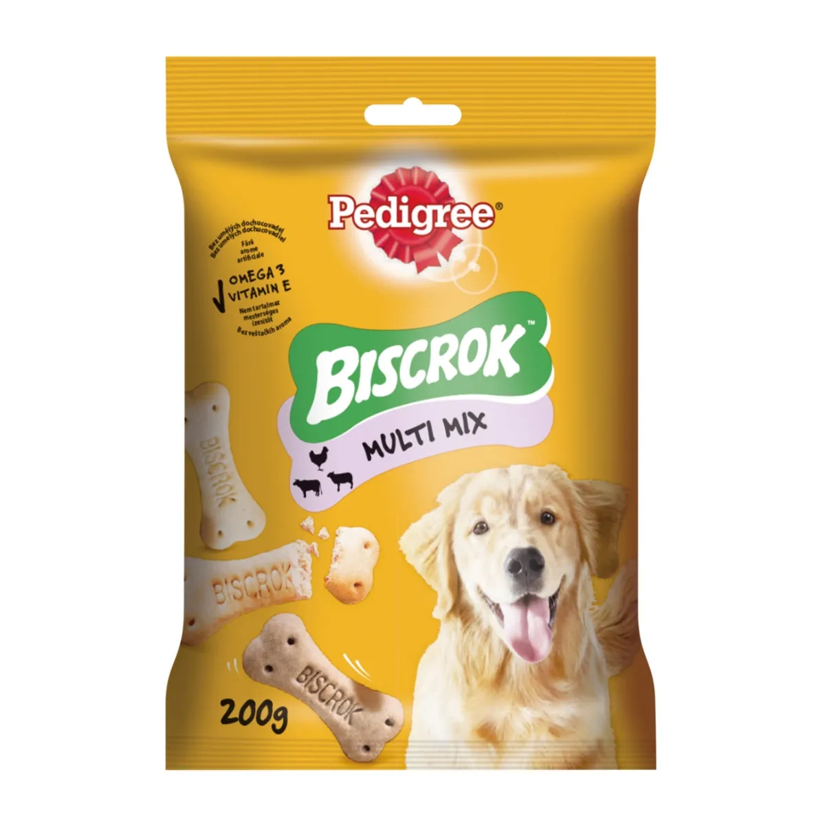 Recompense caini - Pedigree Biscrok Multi Mix, 200 g