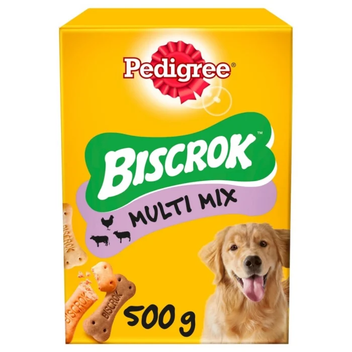 Recompense caini - Pedigree Biscrok Multi Mix, 500 g