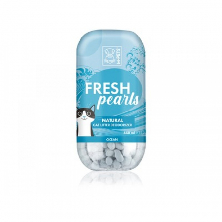 Accesorii pisici - Perle odorizante pentru litiera, ocean, M-PETS, 450ml