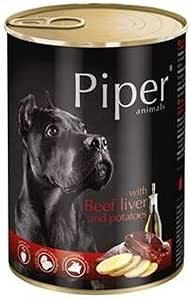 Hrana umeda caini - Piper Adult, ficat de vita si cartofi, 400g