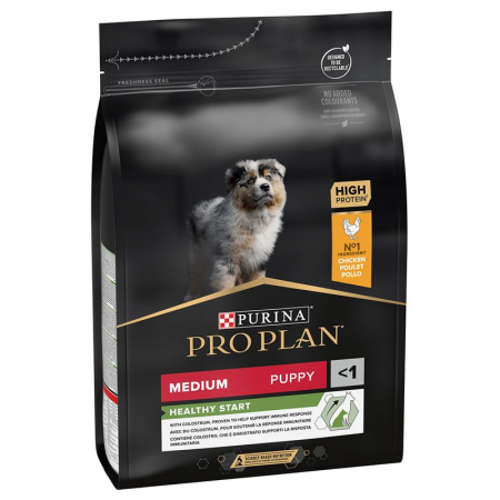 Hrana uscata caini - PURINA PRO PLAN Medium Puppy Healthy Start Pui 3kg