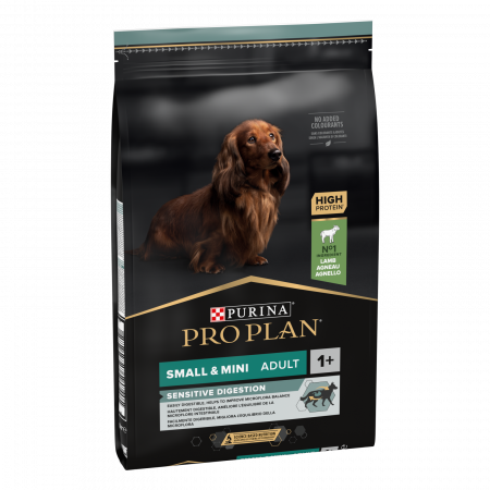 Hrana uscata caini - PURINA PRO PLAN Small & Mini Adult Sensitive Digestion Miel 3kg