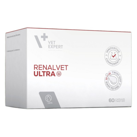 Suplimente pisici - Renalvet Ultra - 60 capsule