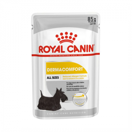 Hrana umeda caini - Royal Canin Dermacomfort, hrana umeda pentru caini, 85 gr