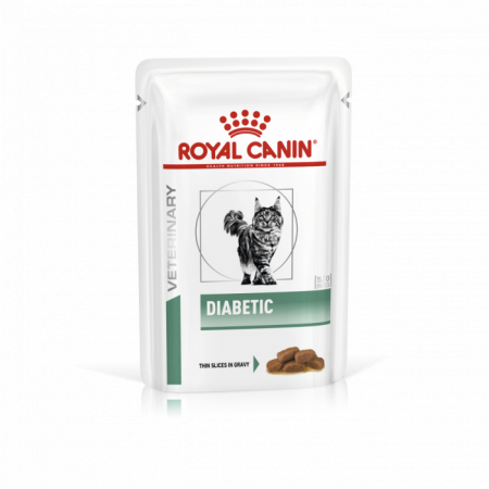Hrana umeda pisici - Royal Canin Diabetic Cat, hrană umedă, 85g