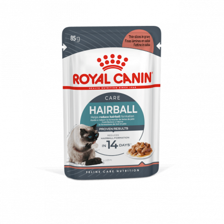 Hrana umeda pisici - Royal Canin Hairball Care Cat, hrană umedă, 85g