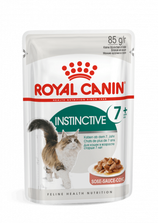 Hrana umeda pisici - Royal Canin Instinctive 7+ Gravy Cat, hrană umedă, 85g