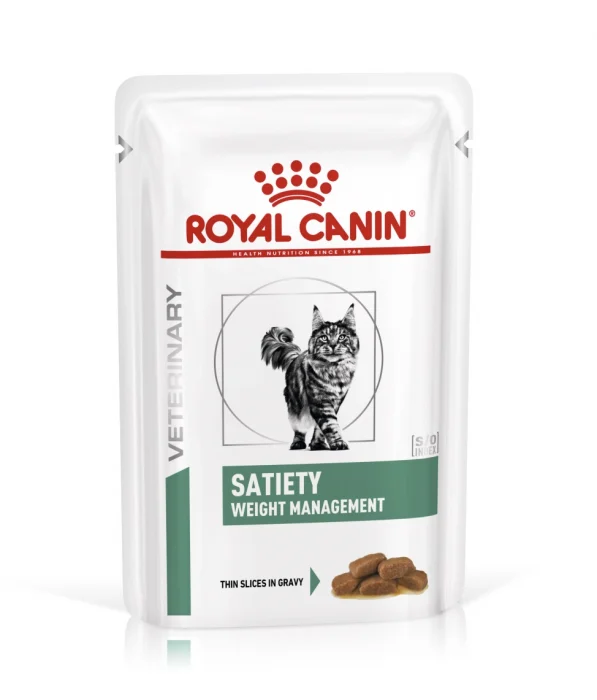 Hrana umeda pisici - Royal Canin Satiety Weight Management, hrană umedă, 85g