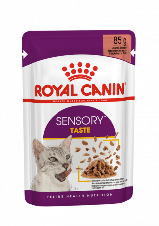 Hrana umeda pisici - Royal Canin Sensory Taste Cat , hrană umedă, 85g