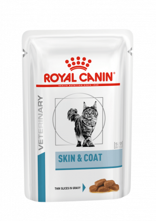 Hrana umeda pisici - Royal Canin Skin&Coat Cat, hrană umedă, 85g