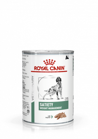 Hrana umeda caini - Royal Canin Veterinary Canine Satiety Weight Management Mousse, 410g