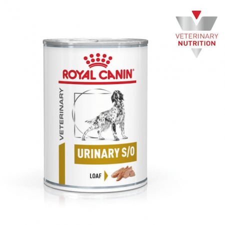 Hrana umeda caini - Royal Canin Veterinary Canine Urinary S/O Mousse, hrană umedă, 410g