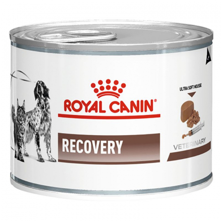 Hrana umeda pisici - Royal Canin Veterinary Recovery Ultra Soft Mousse, 195 g