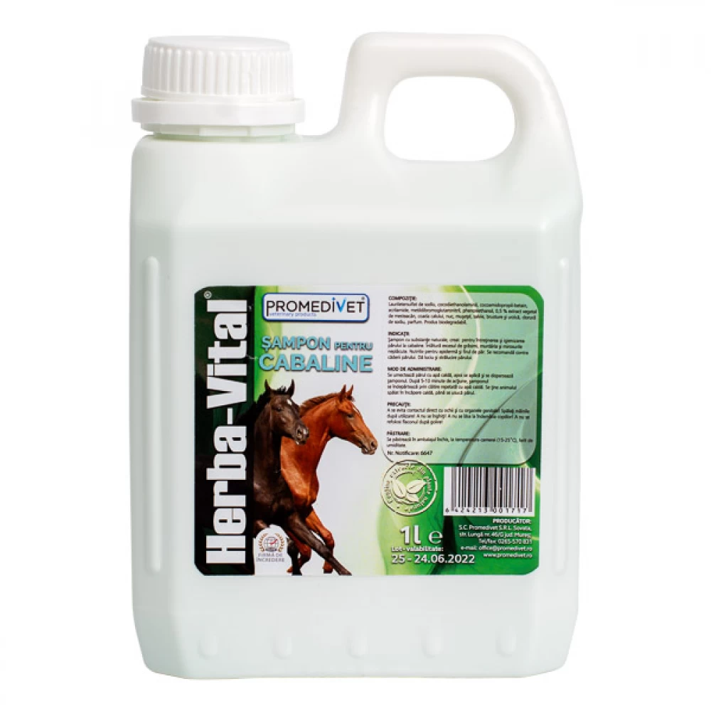 Sampon, Balsam - Sampon cai Promedivet Herba Vital, 1 L