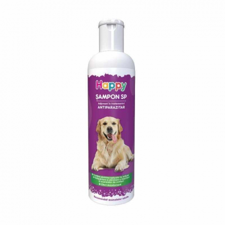 Igiena si ingrijire caini - Sampon Happy SP, 200 ml