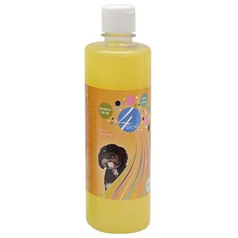 Igiena si ingrijire caini - Sampon Pentru Caini 4Dog Dog Clorhexidina, 500 ml