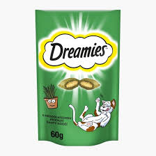 Recompense pisici - Tratamente Dreamies cu iarba pisicii 60 g