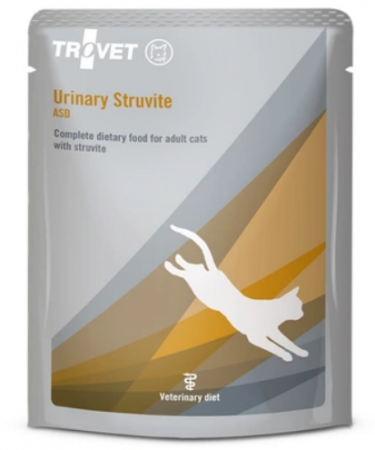 Hrana umeda pisici - Trovet Cat plic Urinary Struvite, 85 g