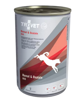 Hrana umeda caini - Trovet Dog conserva Renal & Oxalate, 400 g