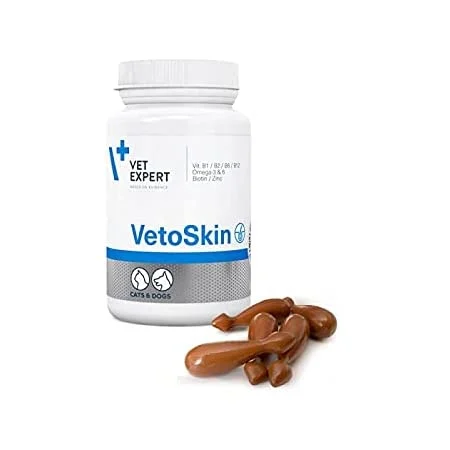 Suplimente vitamino-minerale - VetoSkin Twist OFF, VetExpert, 90 capsule