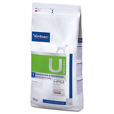 Hrana uscata caini - Virbac Veterinary HPM Dog Urology Dissolution & Prevention U1 12kg